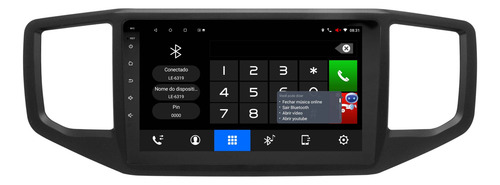 Multimidia Amarok 17/22 Android 14 9p 2gb Voz Carplay 2cam