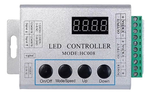 Controlador Led Programable Hc008 133 Modo De Efecto Rf Cont