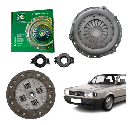 Kit Embreagem Volkswagem Voyage 1.6 8v Cht Ano 1982 A 1995.