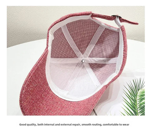 Gorra De Béisbol Con Lentejuelas Brillantes Para Mujer Al Ai