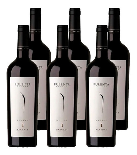 Vino Pulenta Estate Malbec X750ml Caja X 6u - Enotek Vinos -