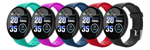 Ptptreloj Inteligente Smartwatch Remind D18, Pulsera Rate He