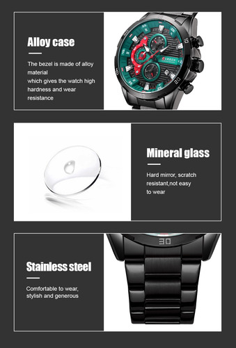 Imagen 9 de 10 de Reloj Hombre Curren 8402