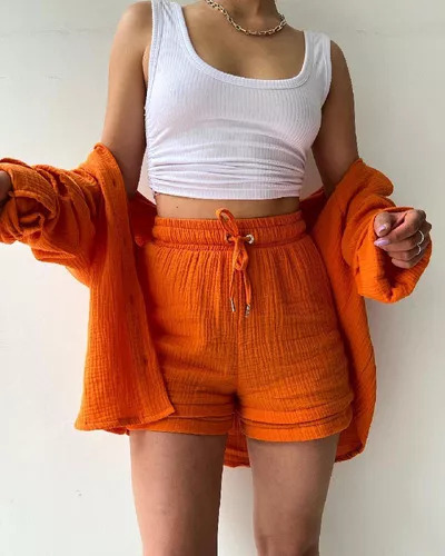 Bake Conjunto Camisa Manga Larga Y Pantalón Solapa C