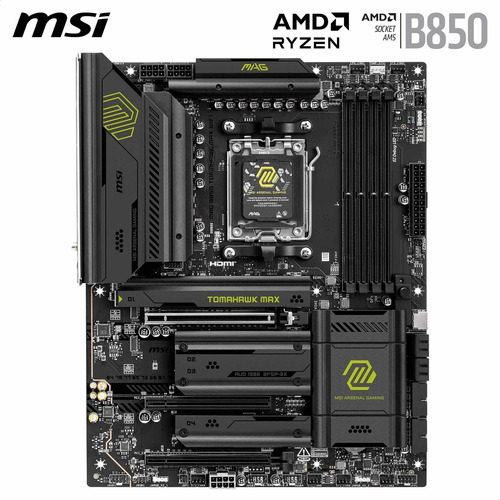 Msi Mag B850 Tomahawk Max Wifi Placa Base, Atx-admite Proces