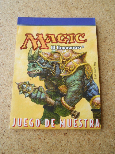 Folleto Explicativo Juego De Cartas Magic