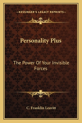 Libro Personality Plus: The Power Of Your Invisible Force...