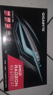 1x Tarjeta De Video Gigabyte Amd Radeon Rx 6700 Xt Eagle 12g