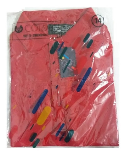 Camiseta Tipo Polo Camisas Escolar Deporte Niños Uniforme