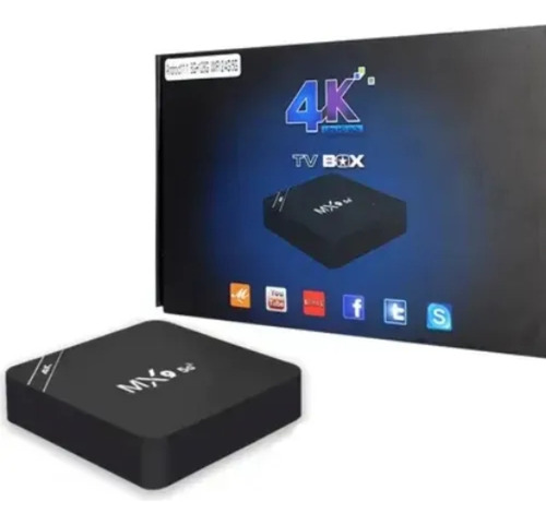 Tv Box Android Tv Full Hd 1080p Hdmi 4k Negro Estándar