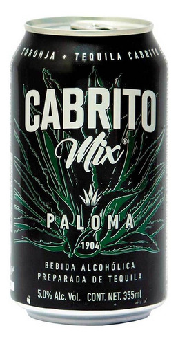 Bebida Preparada Cabrito Mix Paloma 355ml