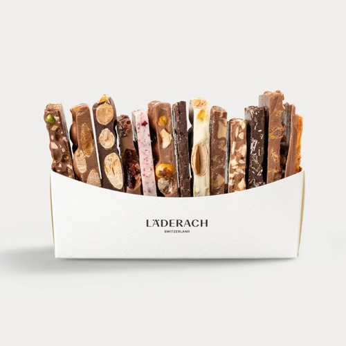 Läderach Frischschoggi Chocolate Variedad 13 Piezas Suizo