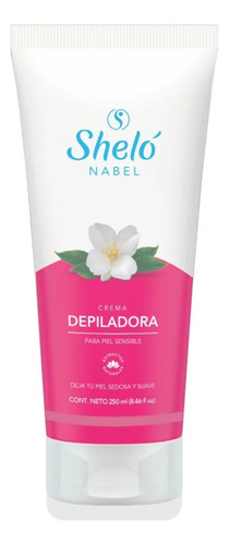 Crema Depiladora Para Piel Sensible Shelo Nabel 250ml