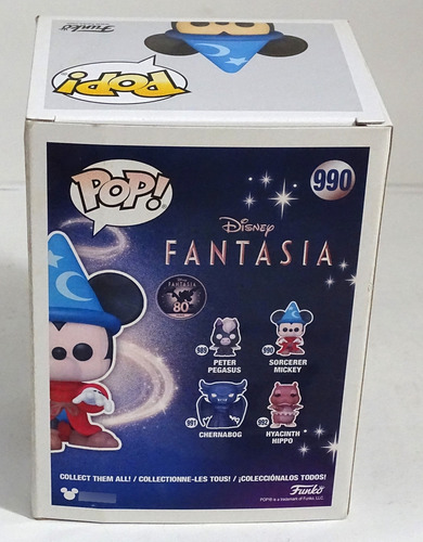 Funko Pop! Disney - Sorcerer Mickey 990. (Usado)