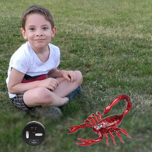Rc Teledirigido Scorpion Toy Para Niños Smashing Animal