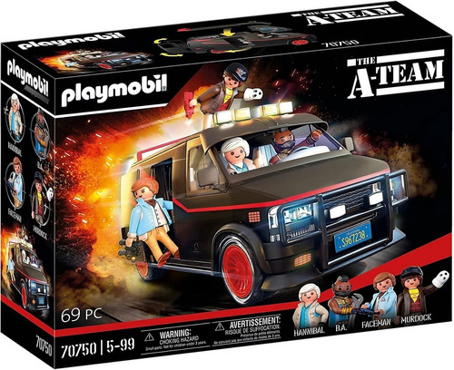 Playmobil La Furgoneta De Brigada A Pjes Y Accesorios 70750