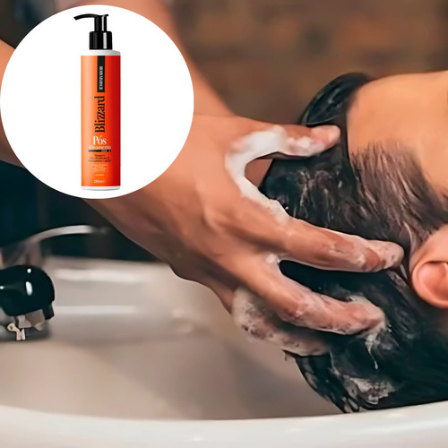 Shampoo Pós Alisamento E Relaxamento Blizzard Hidratação
