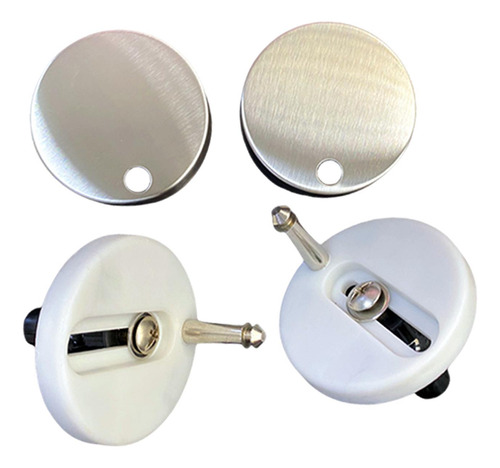 2 X 2x Fijaciones De Bisagra Para Asiento De Inodoro,