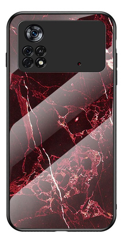 Funda Para Xiaomi Mi Poco M4 X4 Pro 4g 5g Cubierta De Mármol