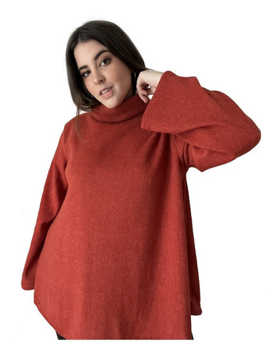 Imagen 4 de 7 de Blusa Lanilla Mujer Talle Grande