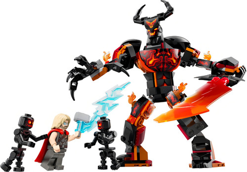 Lego® Marvel Thor Vs. Figura De Construção Surtur 76289 245 Blocos E Figuras Para Montar