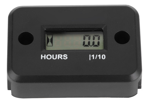 Horómetro Digital Inductivo Pequeño A Prueba De Agua Para Mo