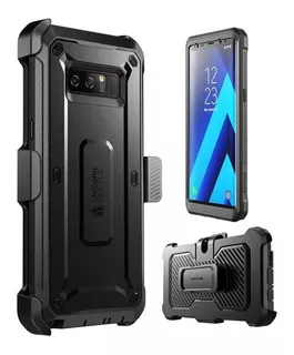 Case Supcase Para Galaxy Note 8 Protector 360° C/ Gancho