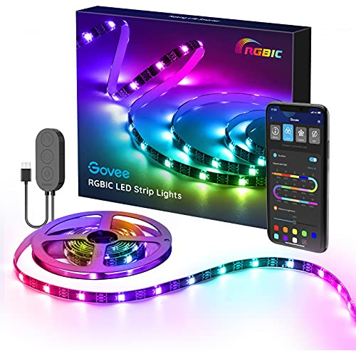 Govee Rgbic Tv Led Backlight, Led Lights For Tv With App Con