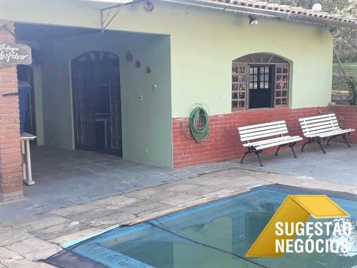 Imagem 2 de 15 de Chácara 2 Casas Condomínio Próximo A Cidade - 3568