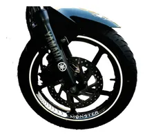Comprar Stickers Para Rines De Motos Yamaha: Reflejante \u002F Neon