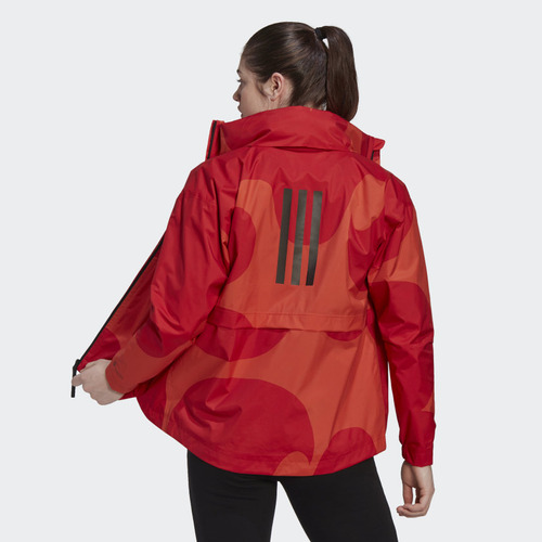 adidas Campera Capucha Impermeable Talle M Marimekko Nueva
