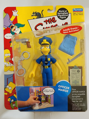 Figura Los Simpsons Playmates Series 7 Oficial Marge