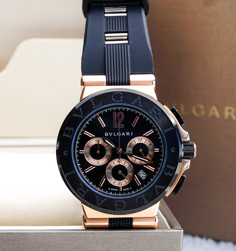 Reloj Bulgari Aluminium Serpenti Octo Finissimo Negro Negro Negro (Usado)
