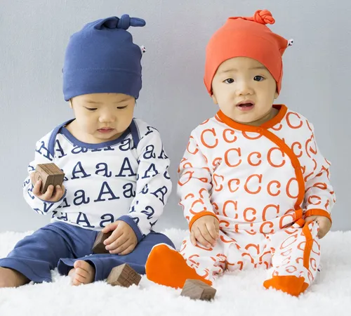 Babysoy Conjunto De Gorro Y Calcetines Ecologicos, Indigo
