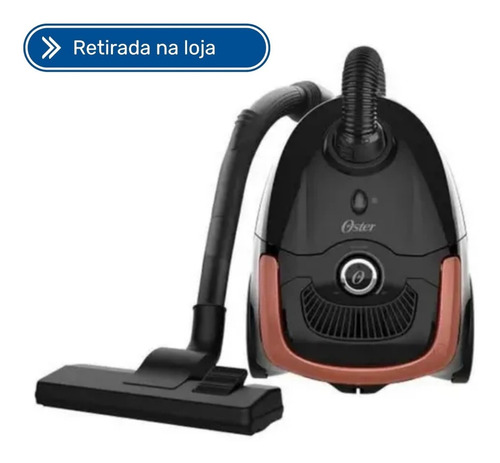 Aspirador Powerful Compact Oster Preto Dourado Oasp501 127v