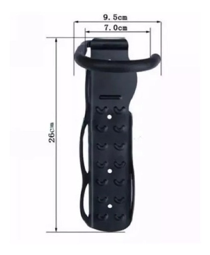Imagen 4 de 8 de Porta Bicicleta Para Muralla Colgador De Bicicleta Impowick