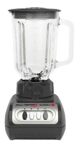 Imagen 1 de 8 de Licuadora Jarro Vidrio 1.5 L-1620 Gris Sindelen - Iken