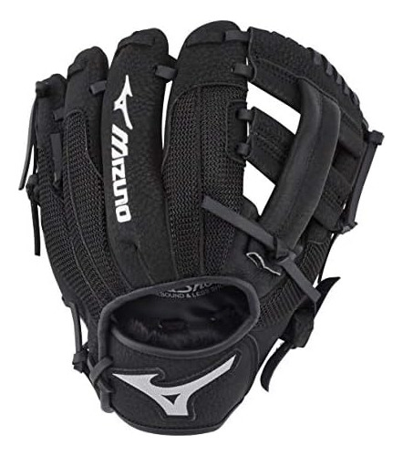 Mizuno Prospect Series Guante De Béisbol Powerclose De 9 , Negro, Izquierda