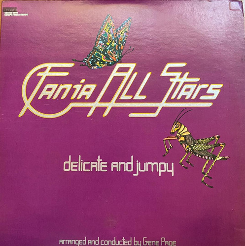 Disco Lp - Fania All Stars / Delicate And Jumpy. Album 