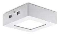 Comprar Panel Led Adosable Cuadrado 6w Luz Amarilla Plafon Unilux