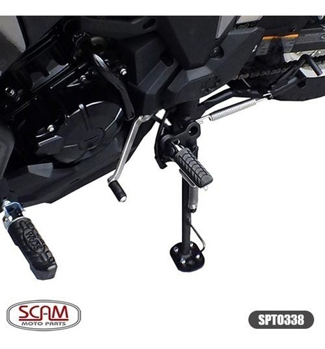 Imagem 4 de 7 de Ampliador Base Apoio Pesinho Kawasaki Versys X300 2018 +