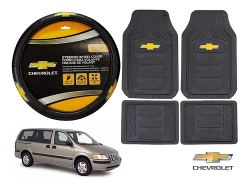 Tapetes 4pz Chevrolet + Cubrevolante Venture 2001