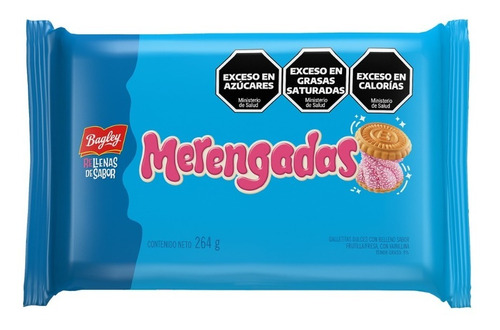 Galletitas Merengadas Sabor Frutilla Tripack Mediano