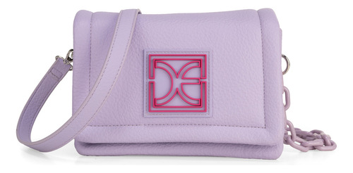 Bolsa Crossbody Cloe Joleti I Grande Color Lila