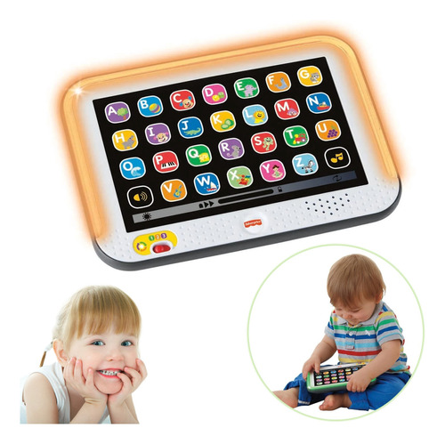 Brinquedo Tablet Fisher-price Cresce Comigo + De 100 Sons