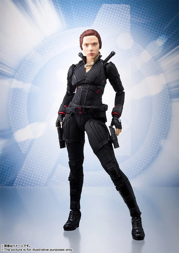 Bonecos De Ação Shf Viúva Negra Natasha Romanoff