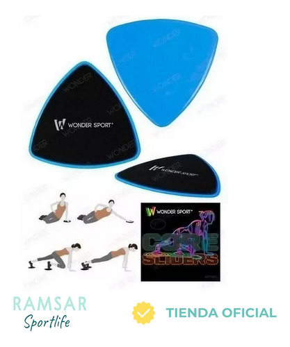 Discos Deslizantes Core Sliders X 2 Abdominales Ejercicio