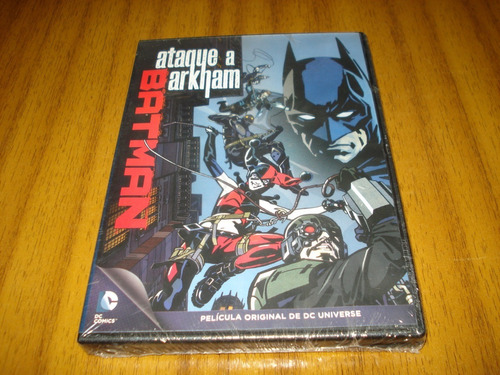 Dvd Anime Batman / Ataque A Arkham (nuevo Y Sellado) | Cuotas sin interés