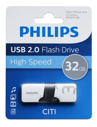 Pendrive Philips Citi 32gb Usb Oferta Loi