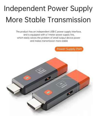 Trasmisor Y Receptor Hdmi Inalámbrico